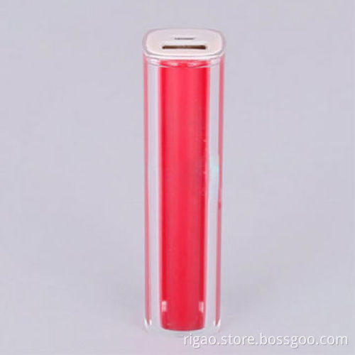 New comming transparent housing power bank